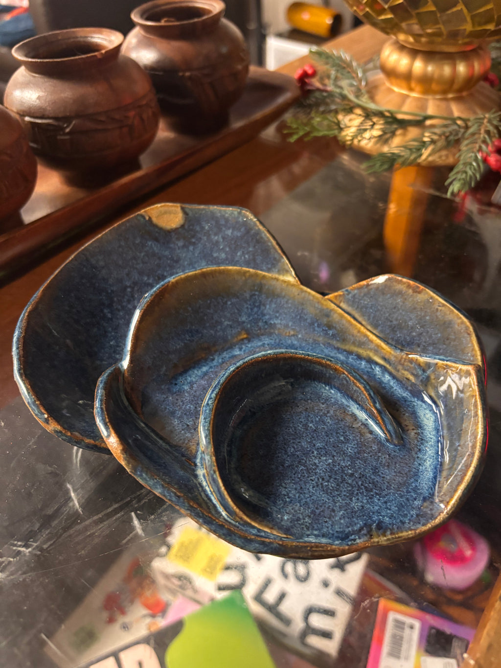 Candle incense holders