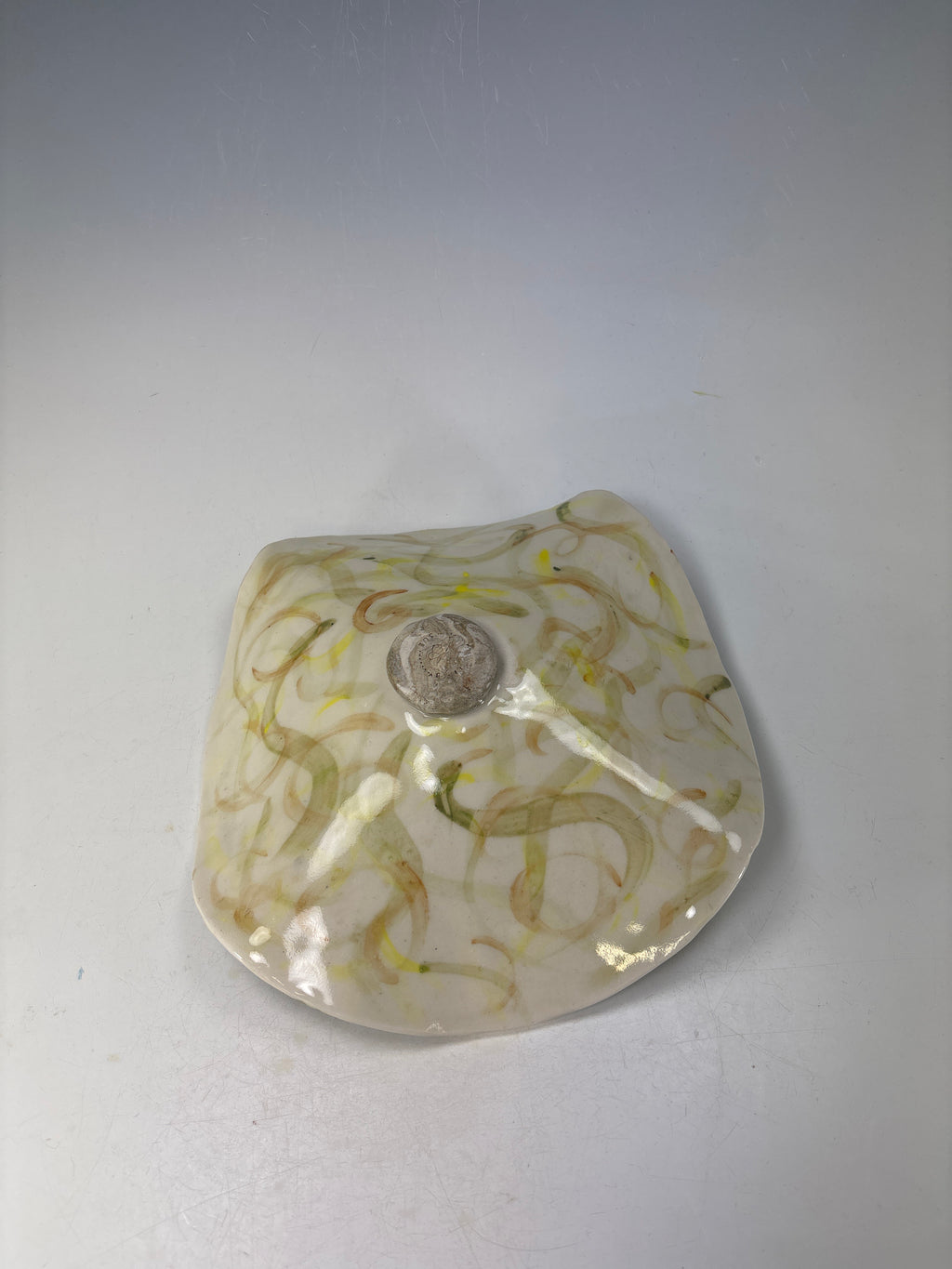 Monstera wavy bowl