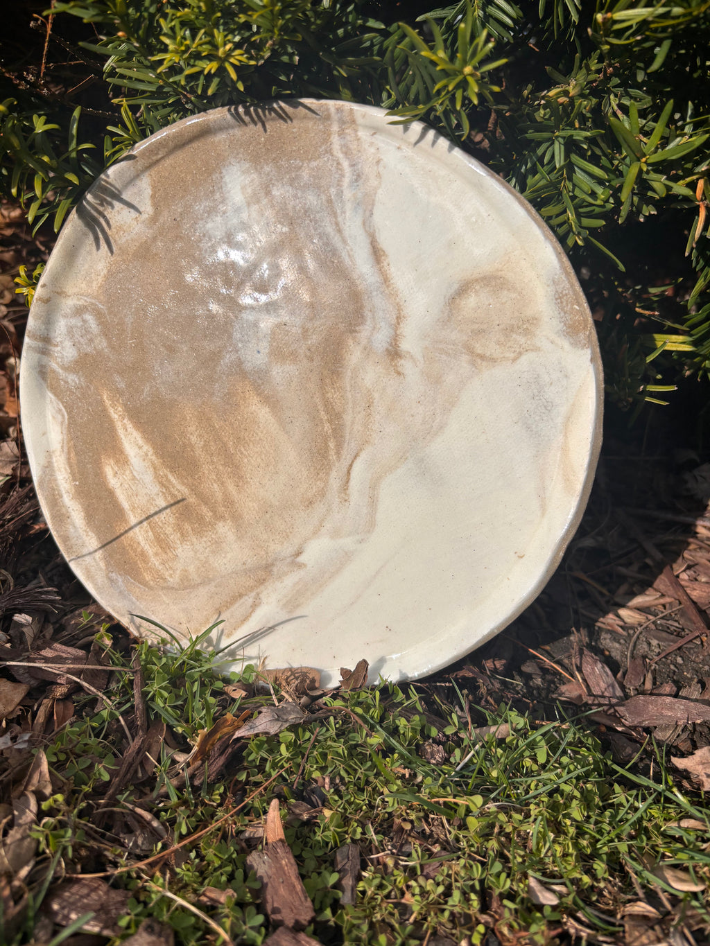 Marbled plates