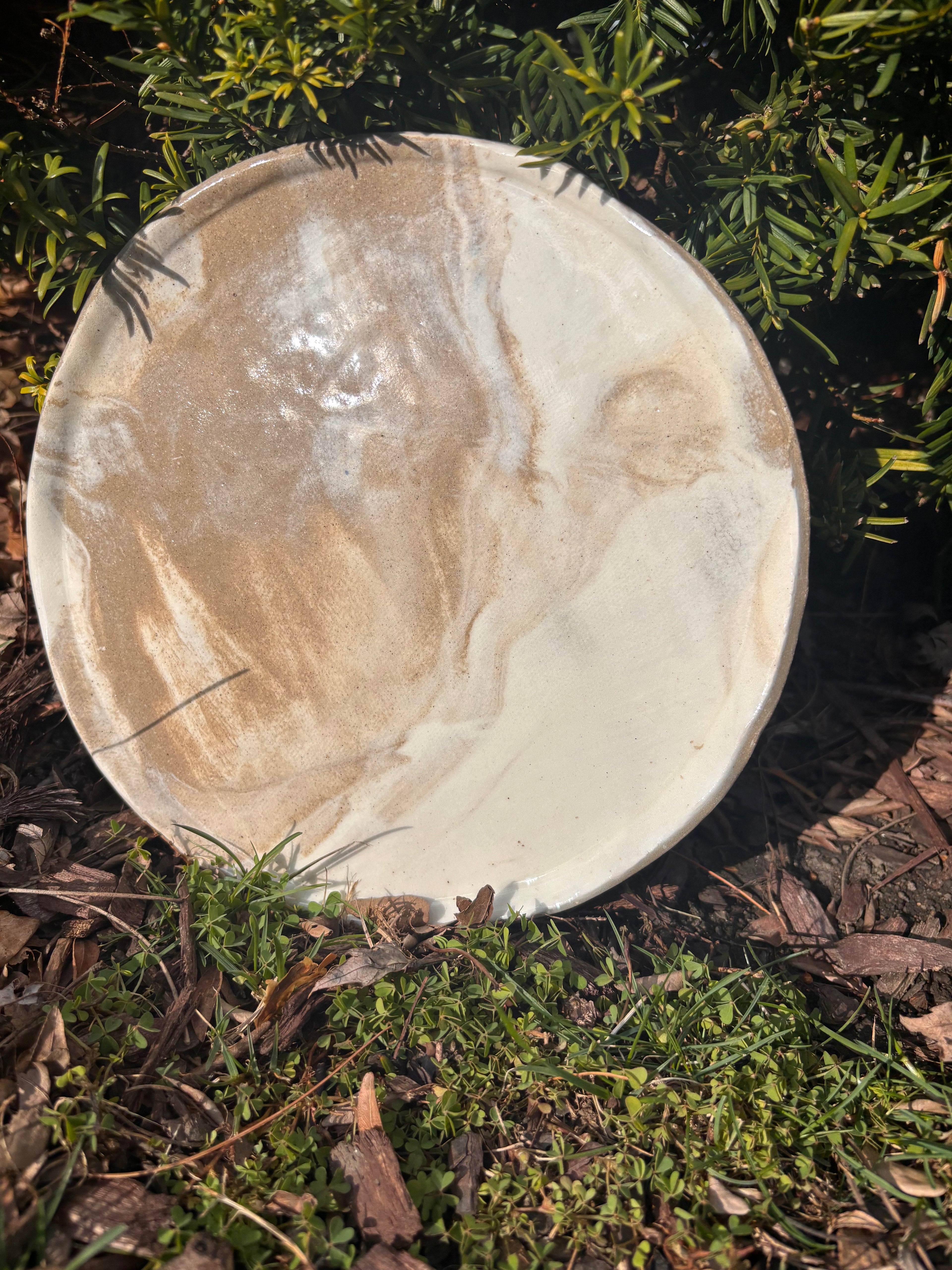 Marbled plates